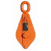 Блок шкивовый однорольный с проушиной и откидной щекой 10 т, D каната 23 -  25 мм, СибТаль