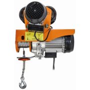 Мини-таль электрическая с тележкой канатная 220 В передвижная 500 / 1000 кг - 12/6 м РА, Сибталь