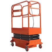 Подъемник ножничный передвижной полуэлектрический 320 кг 12 м TOR GTJY (от сети)