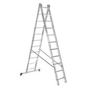 Лестница 2-х секционная алюминиевая 2*11