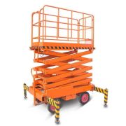 Подъемник ножничный передвижной 300 кг 14 м TOR SJY (от сети) (N)
