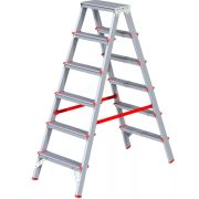 Стремянка стальная двухсторонняя TOR SDO4 окрашенная