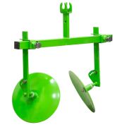 Окучник Aurora дисковый, однорядный регулируемый, цилиндр-болт