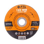 FTL Круг отрезной по металлу FTL Express 125 х 1,2 х 22,2 мм A46TBF