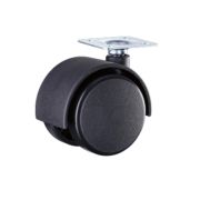 Колесо мебельное поворотное TWP 30 30 мм с площадкой